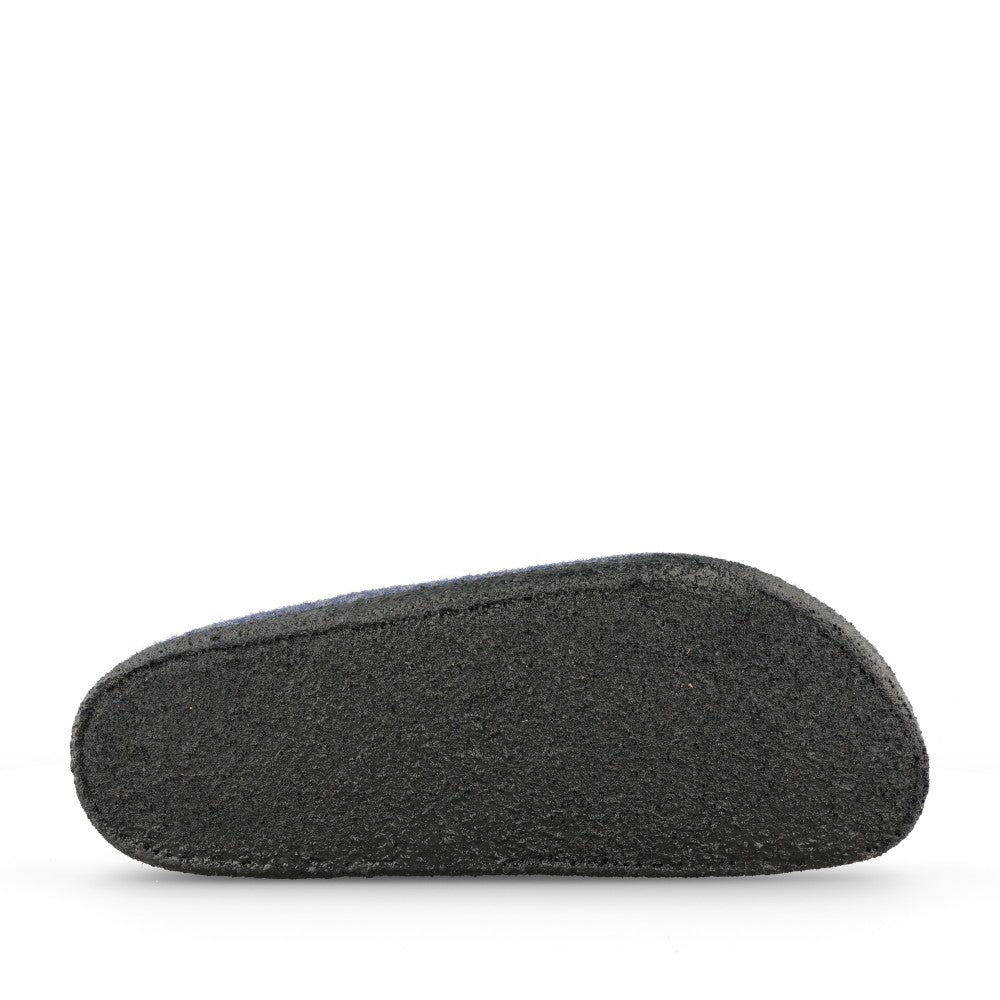 Ladies 1017523 Zermatt Felt Slipper In Blue