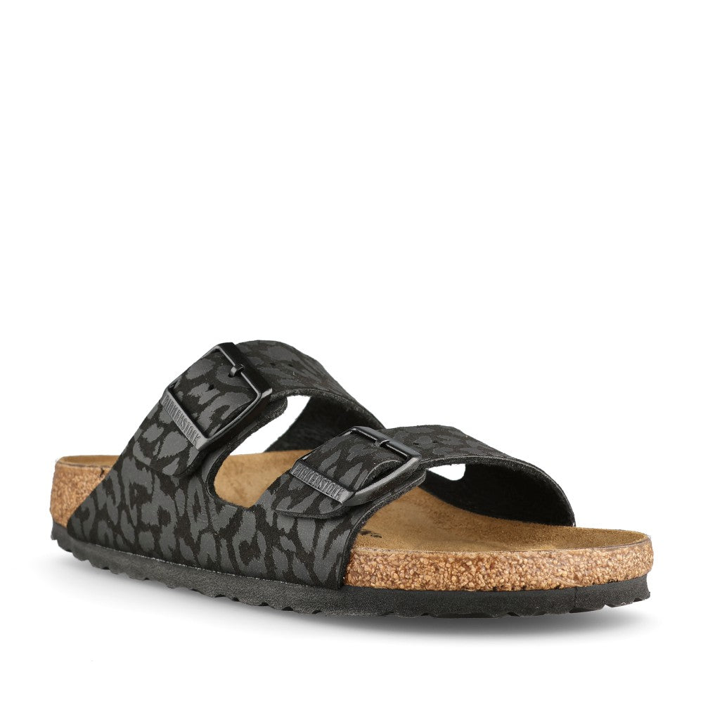 Ladies 1031605 Naples Wrapped Suede Moccasin In Leopard