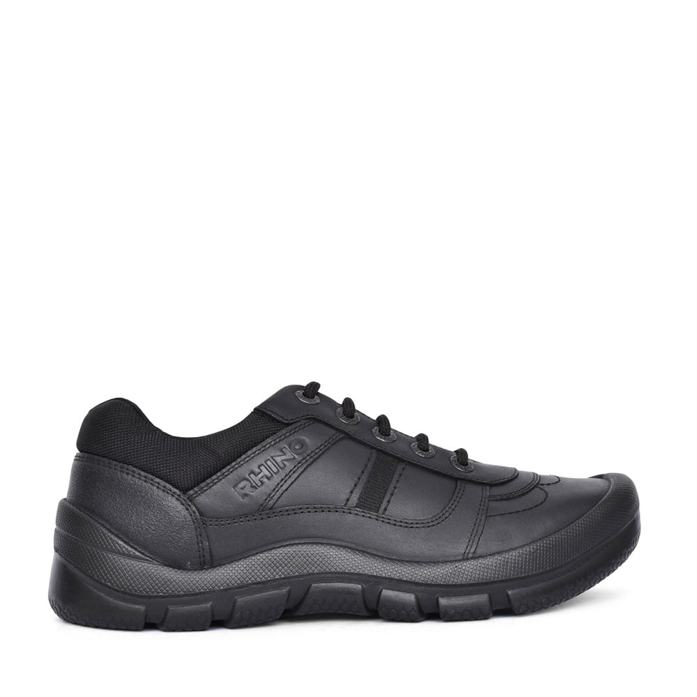 Boys Sherman Leather Velcro Shoe In Kids G Fit