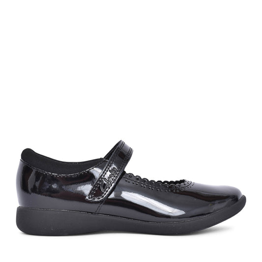 Girls Etch Pure K Patent Mary Jane Shoe In Kids G Fit