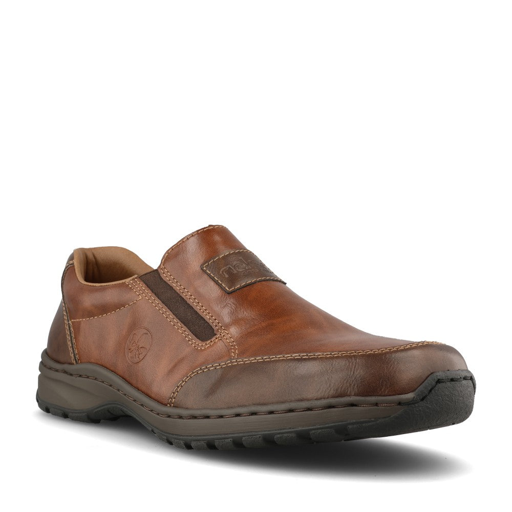 Mens 03354 Slip-on Shoe In Dark Brown