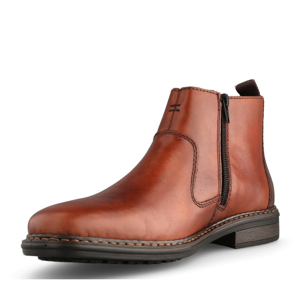 Rieker Mens 17654 Ankle Boot In Brown