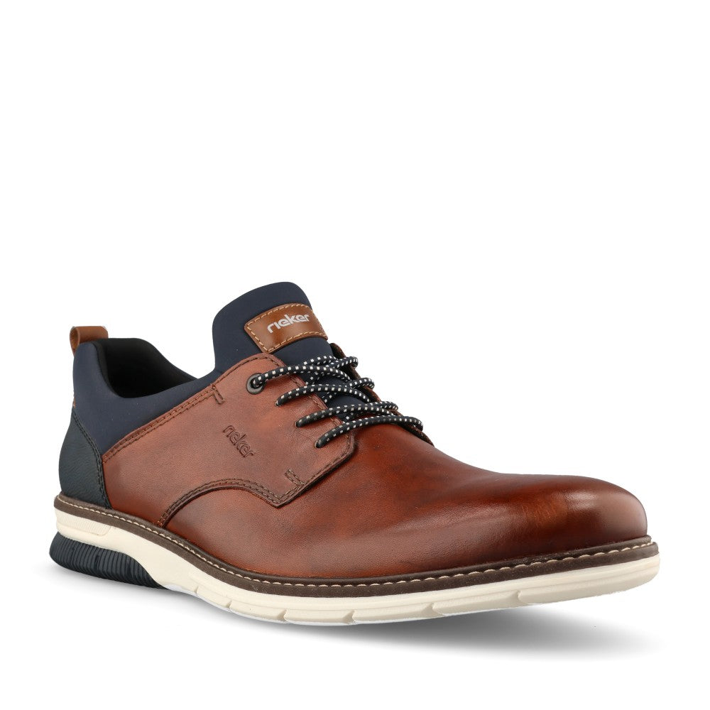 Rieker Mens 14454 Slip-On Shoe In Brown