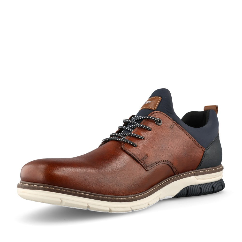 Rieker Mens 14454 Slip-On Shoe In Brown