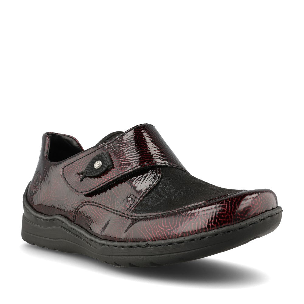Rieker Ladies 48951 Shoe In Red