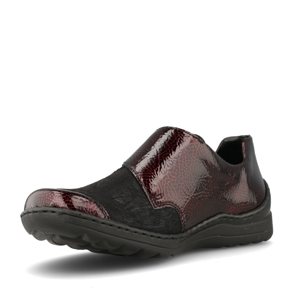 Rieker Ladies 48951 Shoe In Red