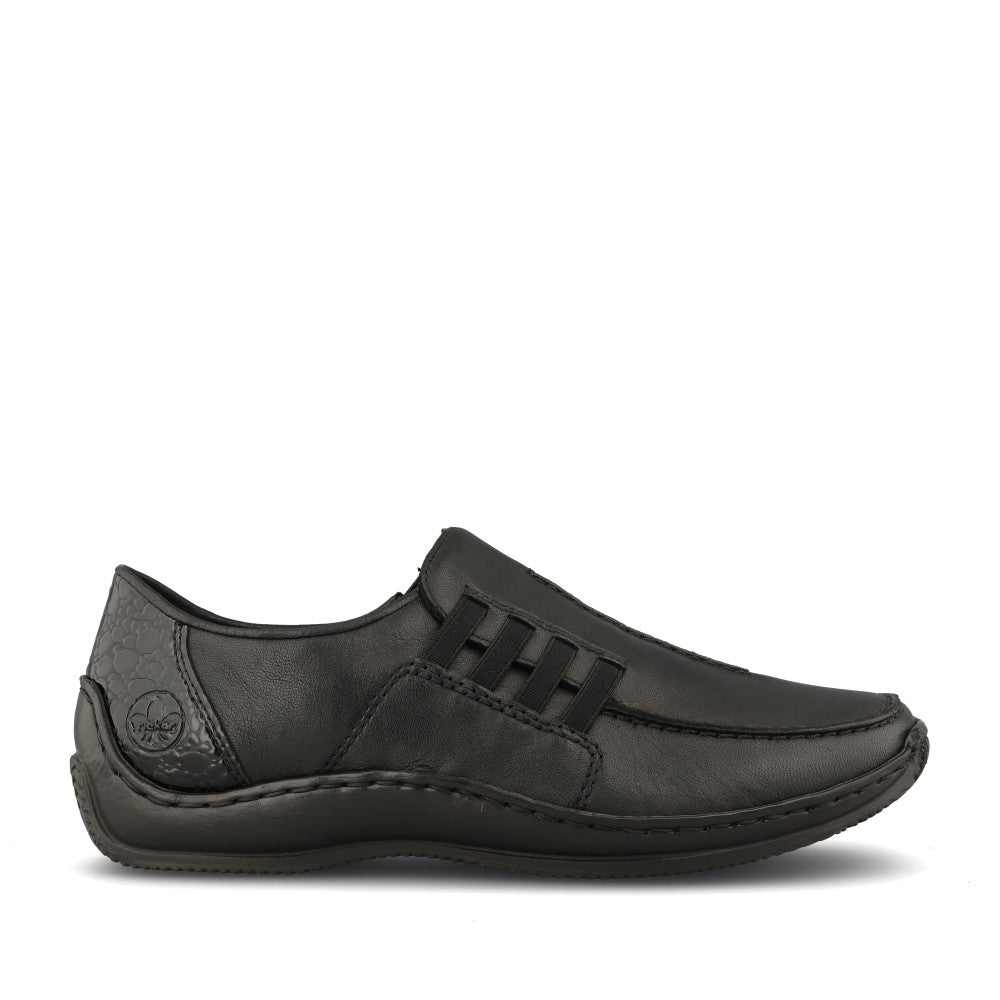 Rieker Ladies L1777 Shoe In Black