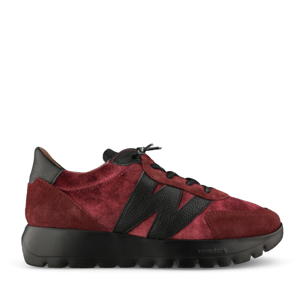 Wonders Ladies A-24111 Trainer In Red