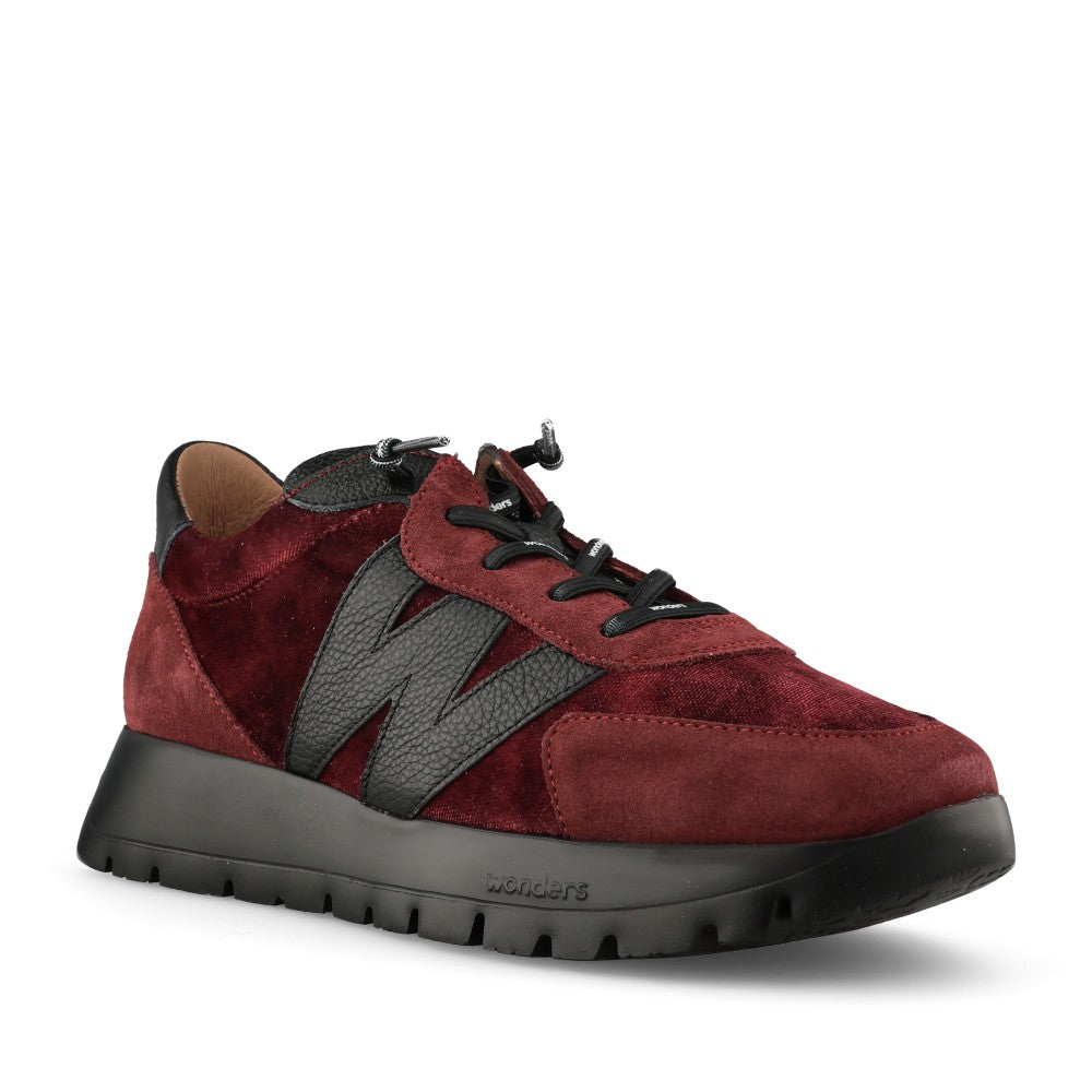 Wonders Ladies A-24111 Trainer In Red